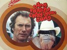 RAY CHARLES. CLINT EASTWOOD SIGNED PHOTO. ANY WHICH WAY YOU CAN SOUNDTRACK.