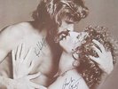BARBRA STREISAND SIGNED AUTOGRAPHED PHOTO. KRIS KRISTOFFERSON. A STAR IS BORN.