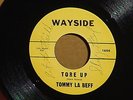 TOMMY Sleepy LA BEFF - TORE UP - AUTOGRAPHED ROCKABILLY 45 Rare Repro HEAR IT