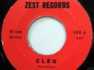 MARK VI 45 Cleo / I Do Declare BELGIUM POPCORN Rare Original Label ZEST e3162