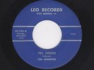 LA. STARDAY Custom C&W TIM JOHNSON Yes Indeed/Memory Of Mother LEO 784 HEAR
