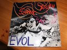 SONIC YOUTH - EVOL - UK ISSUE + INNER - VERY GOOD++