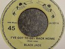 *RARE* BLACK JACK - I'VE GOT TO GET BACK HOME (PRE-JADE) 1977 killer roots