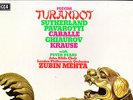 DECCA SET 561-3 - PUCCINI - TURANDOT - SUTHERLAND / PAVAROTTI TAS LIST 3LP NM