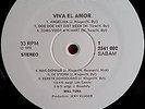 Promo LP Testpressing Will Tura - Viva El Amor - 2341 002