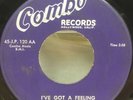 Rare Doo Wop 45 - The Native Boys - I've Got A Feeling / Oh Let Me Dream Combo