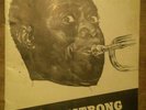Louis Armstrong Autographed program Earl Hines Cozy Cole Barney Bigard Arvell