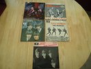 COLLECTION OF FIVE (5) SINGLE EP's FROM THE 1960's - BEATLES   VENTURES