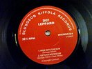 Rock Band DEF LEPPARD EP Vinyl record RED LABEL  33 1/3 rpm AS IS