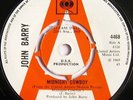 JOHN BARRY - MIDNIGHT COWBOY / FUN CITY - CBS 4468 DEMO NEAR MINT