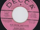Bunny SIGLER for cryin out loud 45 classic NORTHERN SOUL mod POPCORN hear ?