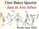 Chet Baker Jazz at Ann Arbor Pacific Jazz LP red vinyl