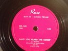  Rose 78 RPM Charlie Brown 102 Have You Heard The Gossip E+