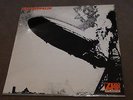 LED ZEPPELIN - LP 1969 DEBUT 2ND PRESS 588 171 WARNER CREDIT GREY STRIPE A1/B4