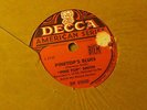 Disque 78 tours Decca Pine top Smith Pinetop's Blues/Pinetop's Boogie Woogie