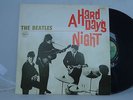 The Beatles A Hard Day's Night 1964 Apple Records japan with insert sheet NM