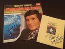 •FREDDY QUINN, AUSTRIAN SINGER AND ACTOR  nimm mich mit, freddy SIGNED LP