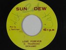 Reggae 45 DYNAMICS Love Forever on Sun Dew