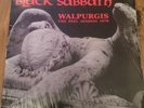 BLACK SABBATH - WALPURGIS -  12 INCH RED VINYL LP JOHN PEEL