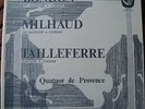 RARE ED1 TAILLEFERRE QUATUOR DE PROVENCE CALLIOPE CAL 1803