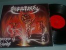 LP SEPULTURA MORBID VISIONS GERMANY 1987 ISSUE THRASH METAL SODOM SLAYER SHARK