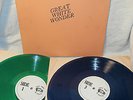 2xLP BOB DYLAN   Great White Wonder  TMOQ Blue & Green Vinyl   rare