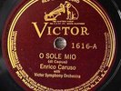 Enrico Caruso O Sole Mio 78 NM NICE Classical Opera Italian Tenor Rigoletto