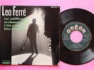 Rare EP 7* / 45T  / Léo Ferré / Les Indifférentes / 2291 / VG+ / EX