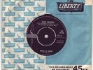 EDDIE COCHRAN DRIVE IN SHOW ORIGINAL LIBERTY 45 RARE EX CONDITION