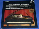 LINDBERG / PONTINEN  VIRTUOSO TROMBONE 1984 GERMAN LP BIS LP-258 DIRECT METAL