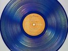 David Bowie Scary Monsters TRANSPARENT BLUE MARBLED COLORED VINYL LP, EU IMPORT