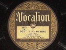 78 RPM -- Tampa Red / Tampa Red & Georgia Tom, Vocalion 1685, E-V+ / V+ Blues