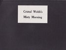 psych/folk CRISTAL WEBB MISTY MORNING LP rare Baltimore private pressing