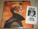 DAVID BOWIE Low VINYL LP record 1977 1st US Ed.RCA CPL1-2030 VG+ FAN CLUB FLYER