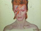 DAVID BOWIE - ALADDIN SANE ORIGINAL 1973 UK GATE FOLD ORANGE RCA LP GOOD/VG