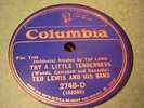 JAZZ TED LEWIS BAND Buy American ROYAL BLUE COLUMBIA 2748 E