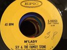 SLY & THE FAMILY STONE M'LADY US EPIC 5-10353 EX  BRILLIANT  INSTRUMENTAL
