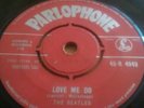 The Beatles 'Love me do'( no tambourine) 45-R 4949