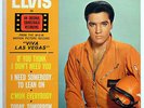 ELVIS PRESLEY 45 EP Viva Las Vegas RARE ORANGE LABEL Rock SOUNDTRACK 1964 e2940