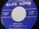 LEON EASON I'm In The Mood For Love RVG stamp Rudy Van Gelder BLUE NOTE 45 w4014