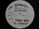 Lee Ranaldo-From Here To Infinity LP Test Press SST113 Etched NM- Sonic Youth