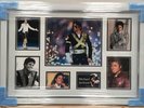 Superb Framed Michael Jackson Hand Signed Photo King Of Pop Thriller RARE COA