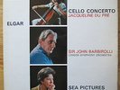 HMV ASD 655 SEMICIRCLE 1ST *JACQUELINE DU PRE BARBIROLLI* ELGAR CELLO CONCERTO