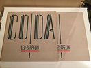 LED ZEPPELIN 1ST PRESSING LP (CODA) ON SWAN SONG WITH EMBOSSED SLEEVE