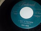 LULA REED I Got A Notion / Puddentane FEDERAL 12416 RARE R&B ROCKER 45 7