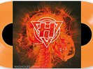 ENTER SHIKARI LP x 2 The Mindsweep Hospitalised180grm ORANGE Vinyl+ Promo Sheet