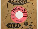 Rockabilly bop 45 BILLY ADAMS “Baby, I’m Bugged” DECCA pink demo ’58 nice   HEAR