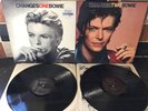 2 DAVID BOWIE LPS CHANGES ONE BOWIE & CHANGES TWO BOWIE 2 VINYLS EXCELLENT