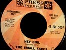 SMALL FACES Hey Girl / Almost Grown 45 7