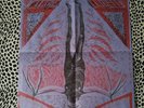 CRAZY SPIRIT S/T LP W/ SILK SCREENED POSTER PUNK KBD CULT RITUAL PRIVATE REPOS